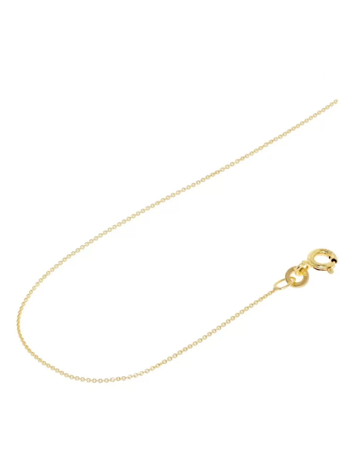 Acalee Halskette 333 Gold / 8 Karat Anker-Kette 0,8 Mm | Damenschmuck