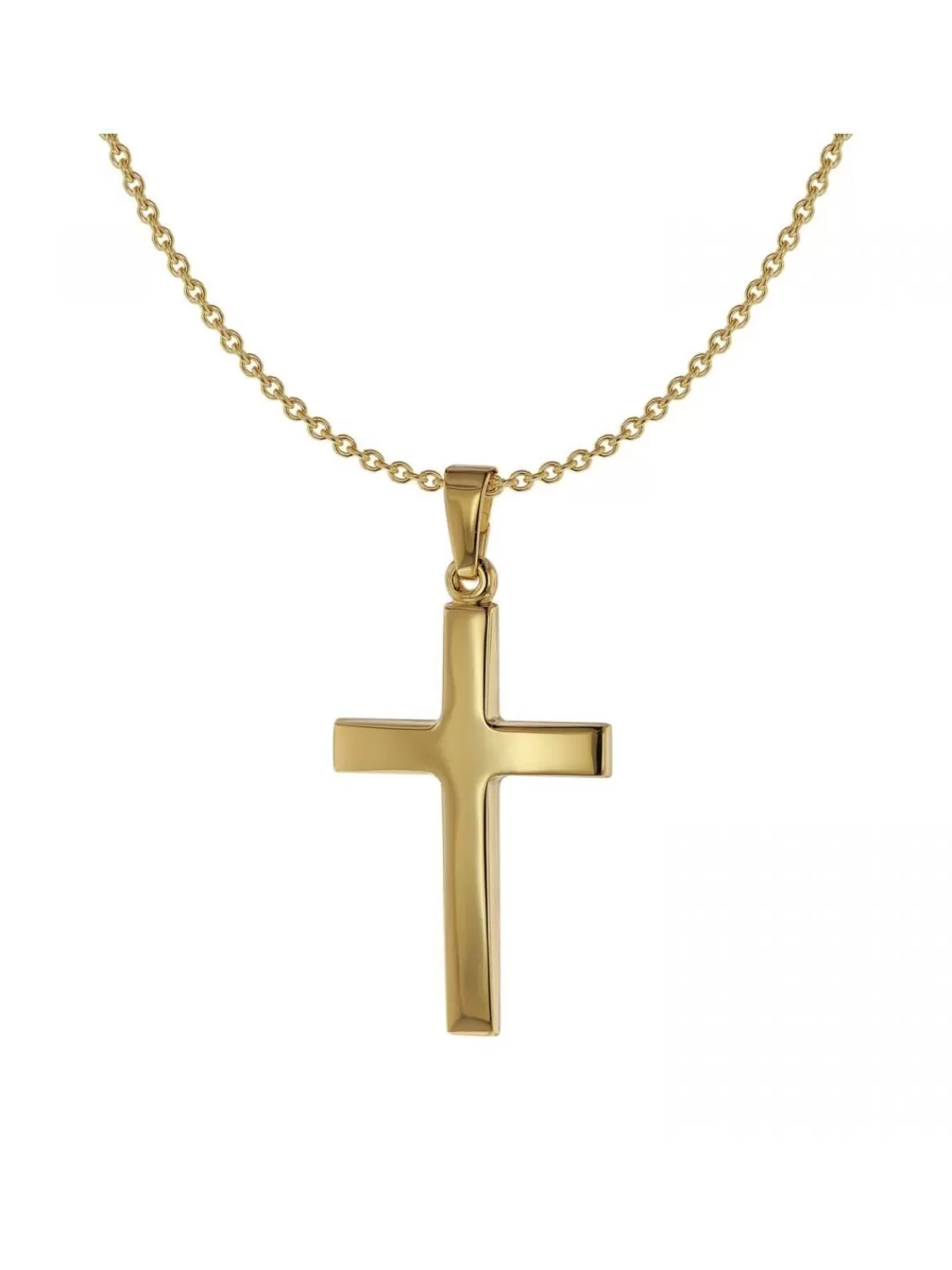 Acalee Kette Mit Kreuz-Anhanger Fur Manner Gold 333 / 8 Karat | Herrenschmuck