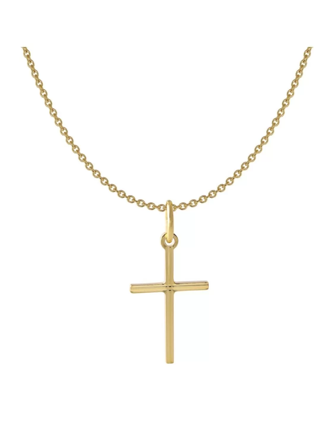 Acalee Kinder-Halskette Mit Kreuz-Anhanger 333 / 8K Gold | Kinderschmuck