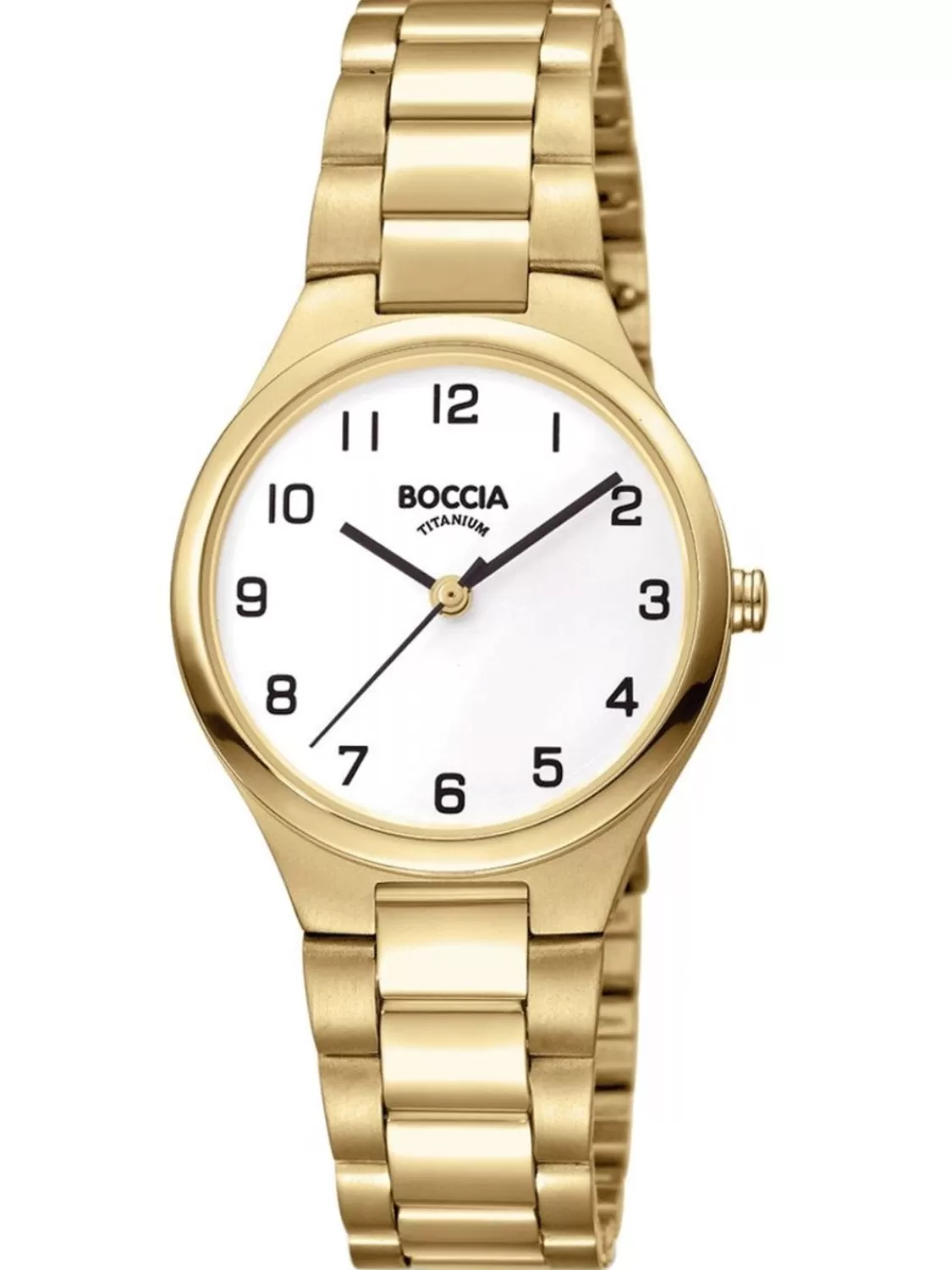 Boccia Damenarmbanduhr Titan Goldfarben | Damenuhren