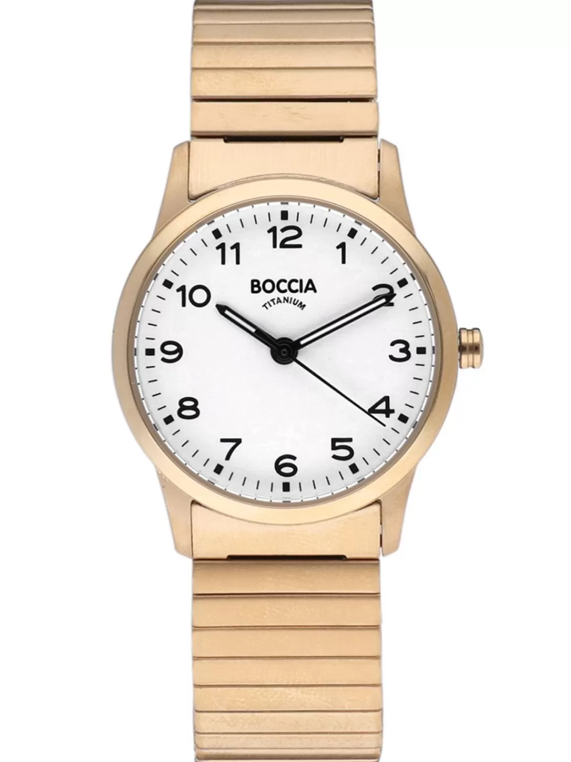 Boccia Damen-Armbanduhr Titan Goldfarben | Damenuhren