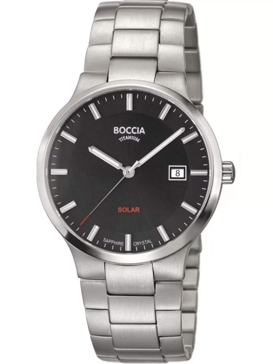 Boccia Herrenuhr Solar Titan Mit Saphirglas | Herrenuhren