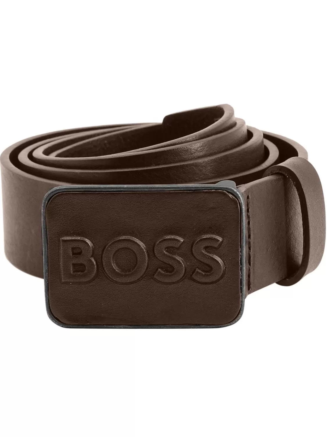 BOSS HerrenGürtel Leder Braun Sem | Gürtel