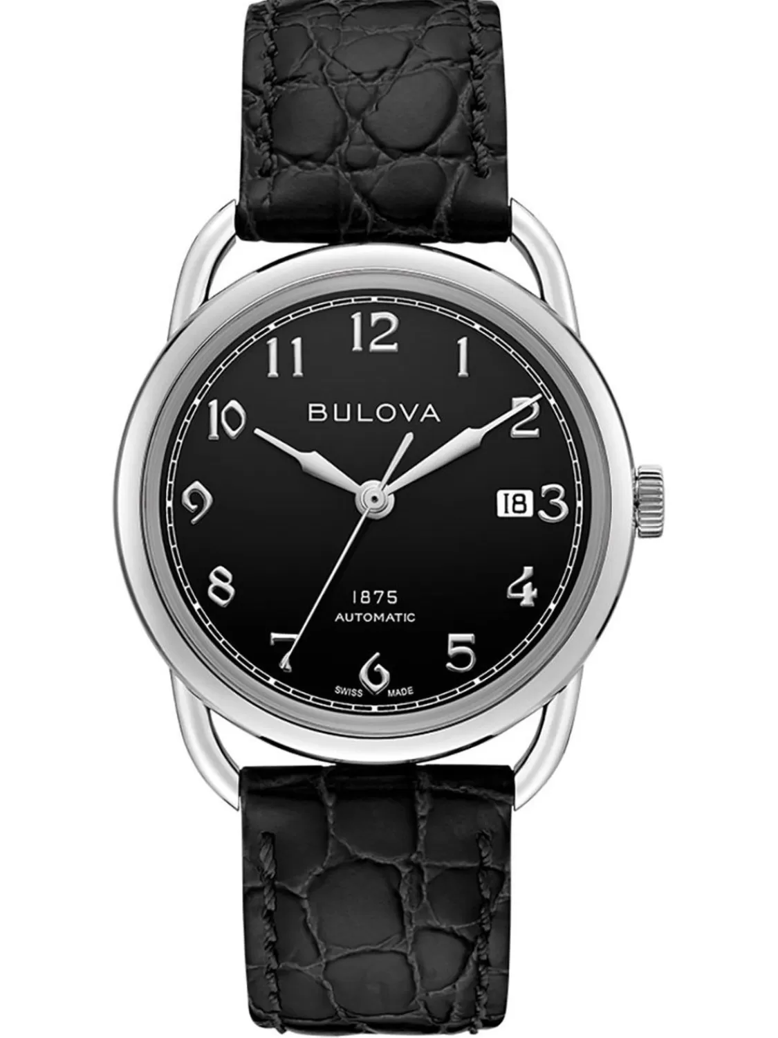 Bulova Armbanduhr Automatik Commodore Schwarz Limited Edition | Herrenuhren