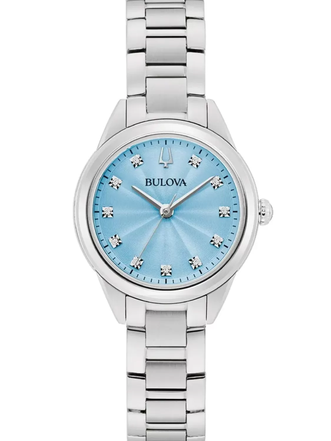 Bulova Damen-Armbanduhr Quarz Sutton Stahl/Turkis | Damenuhren