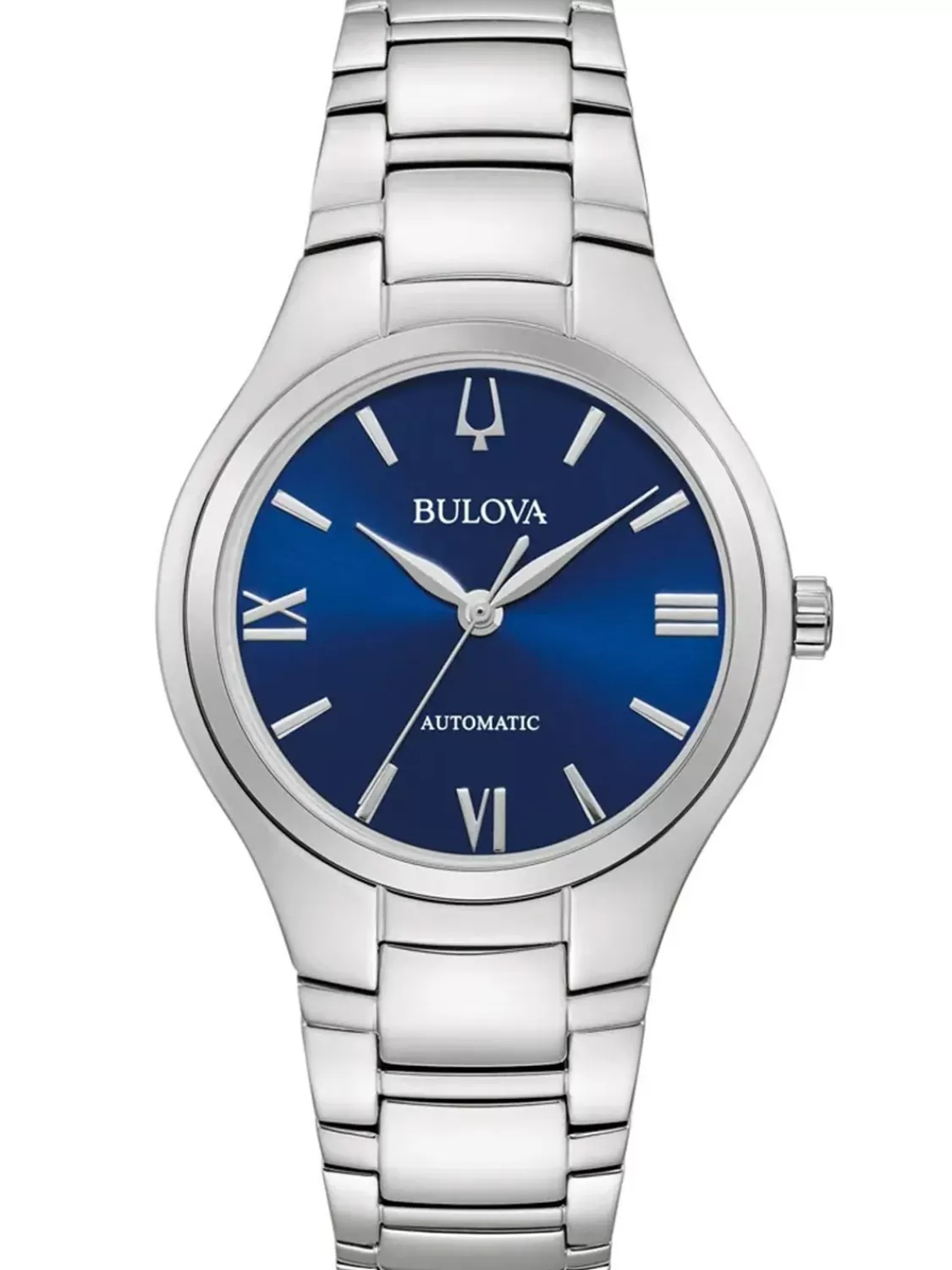 Bulova Damenuhr Automatik Sutton Stahl/Blau | Damenuhren