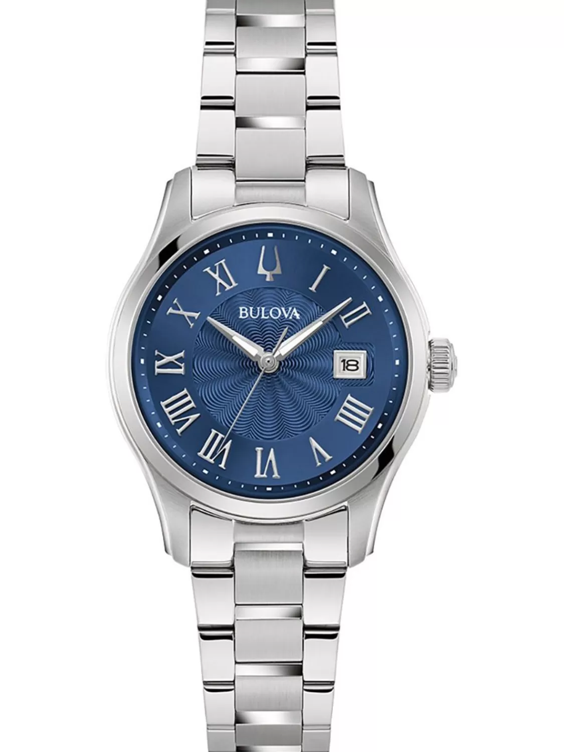 Bulova Damenuhr Surveyor Stahl/Blau | Damenuhren