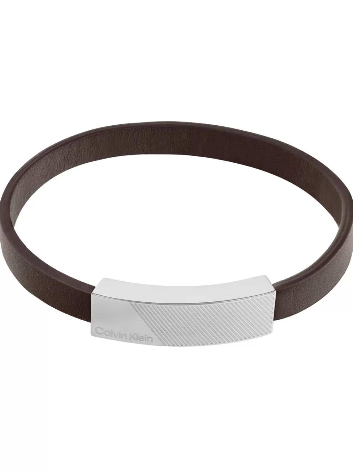 Calvin Klein Herren-Armband Architectural Lines Edelstahl Braun | Herrenschmuck