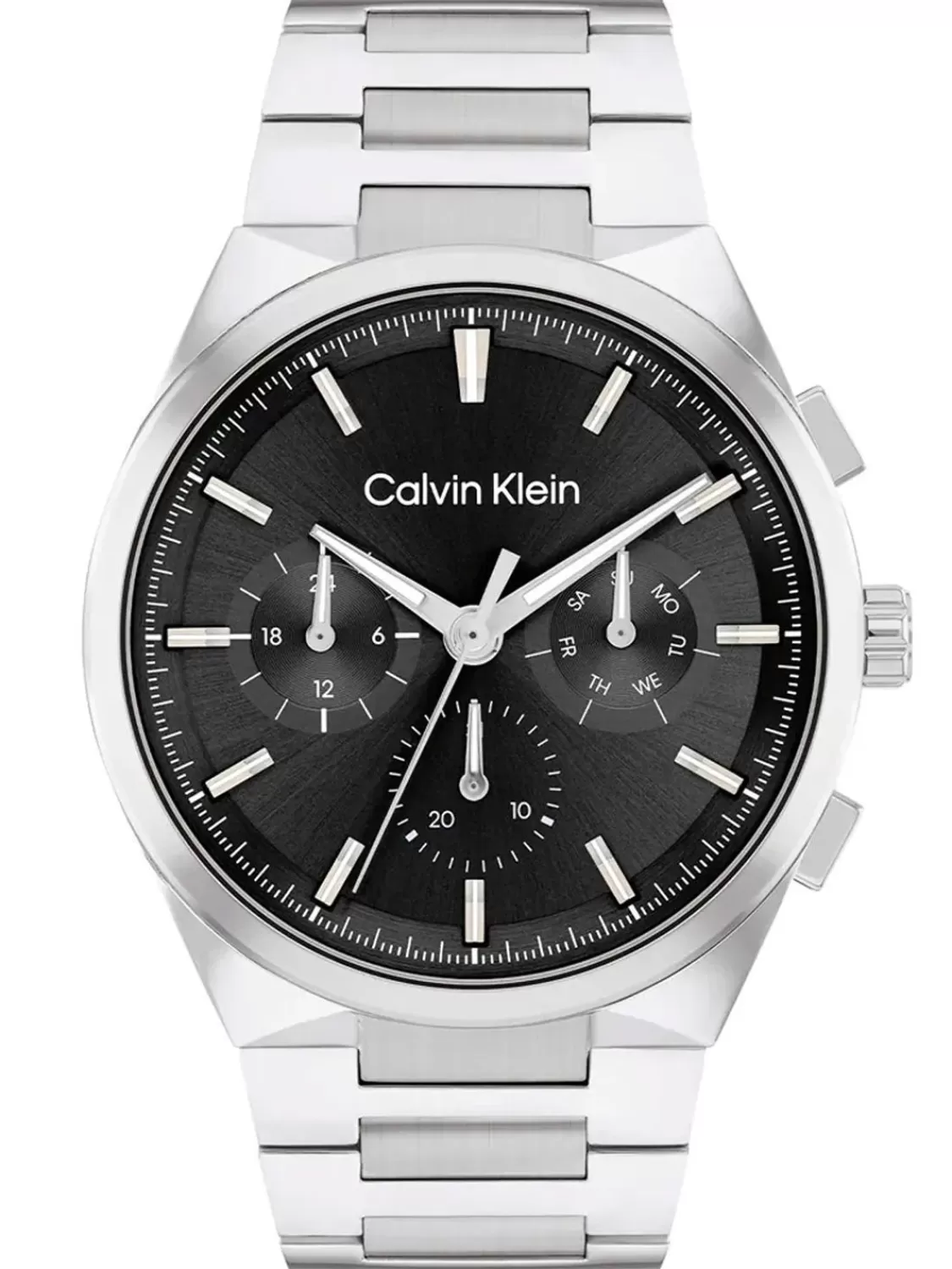 Calvin Klein Herrenuhr Distinguish Multifunktion Stahl/Schwarz | Herrenuhren