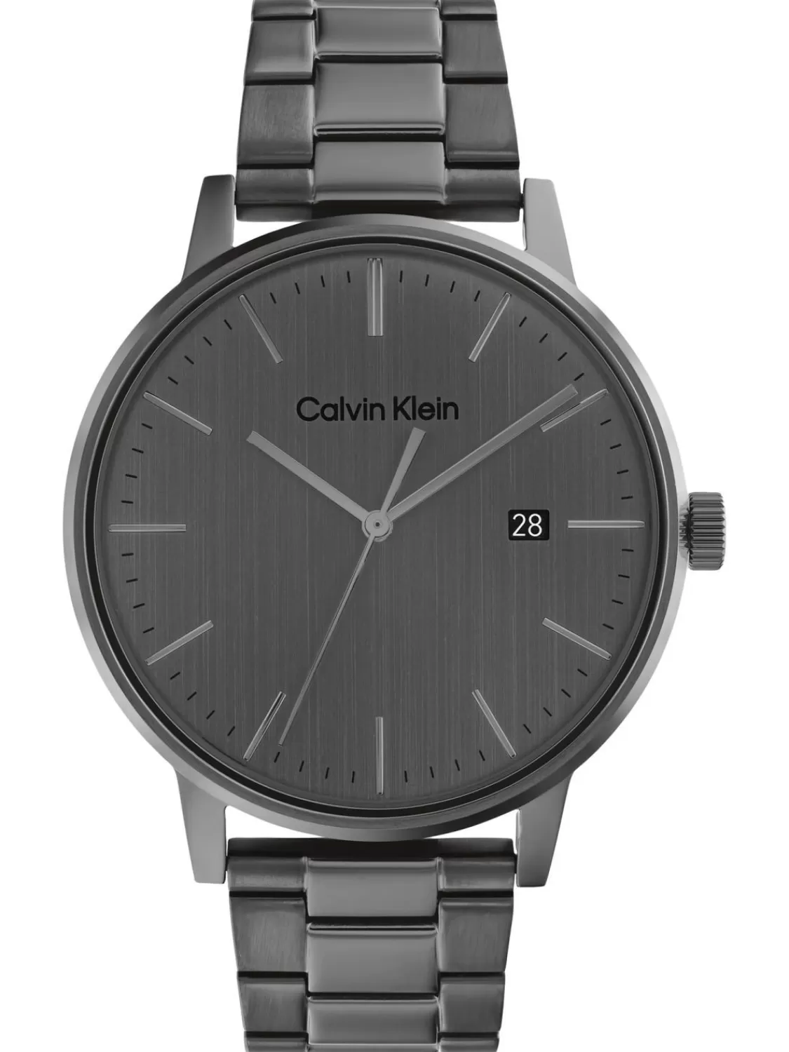 Calvin Klein Herrenuhr Linked Bracelet Anthrazit | Herrenuhren