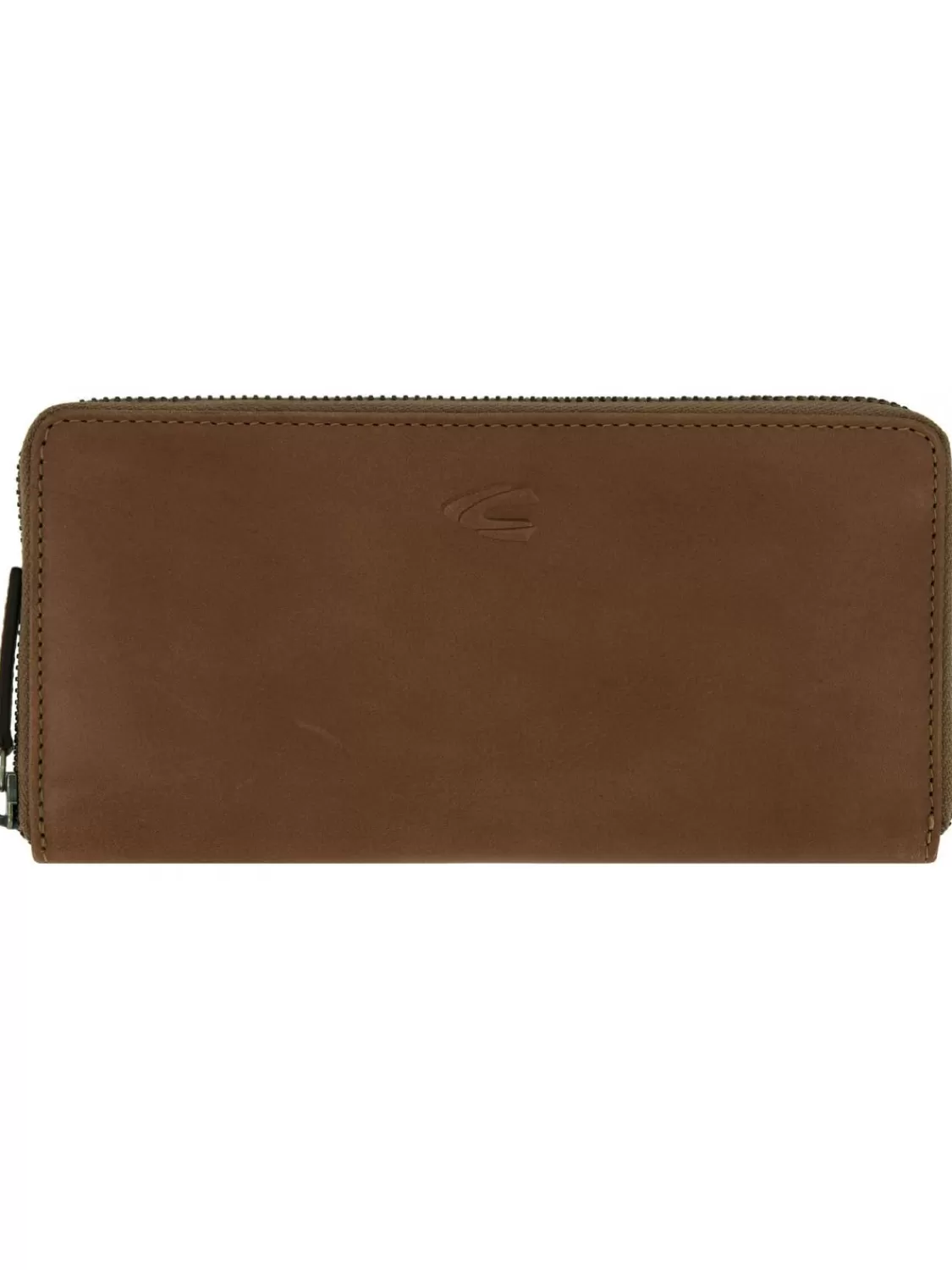 camel active Damen-Geldborse Leder Cognac-Braun Valencia | Geldbörsen