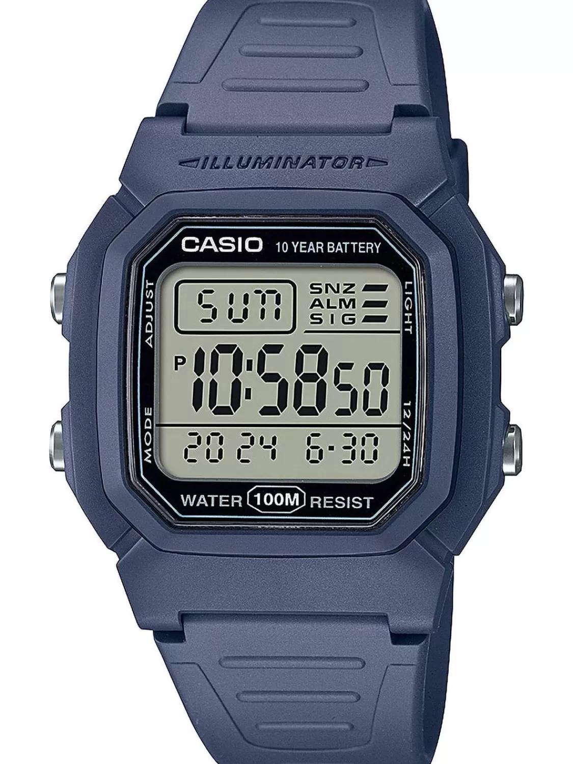 Casio Collection Digitaluhr Fur Herren Blau | Herrenuhren