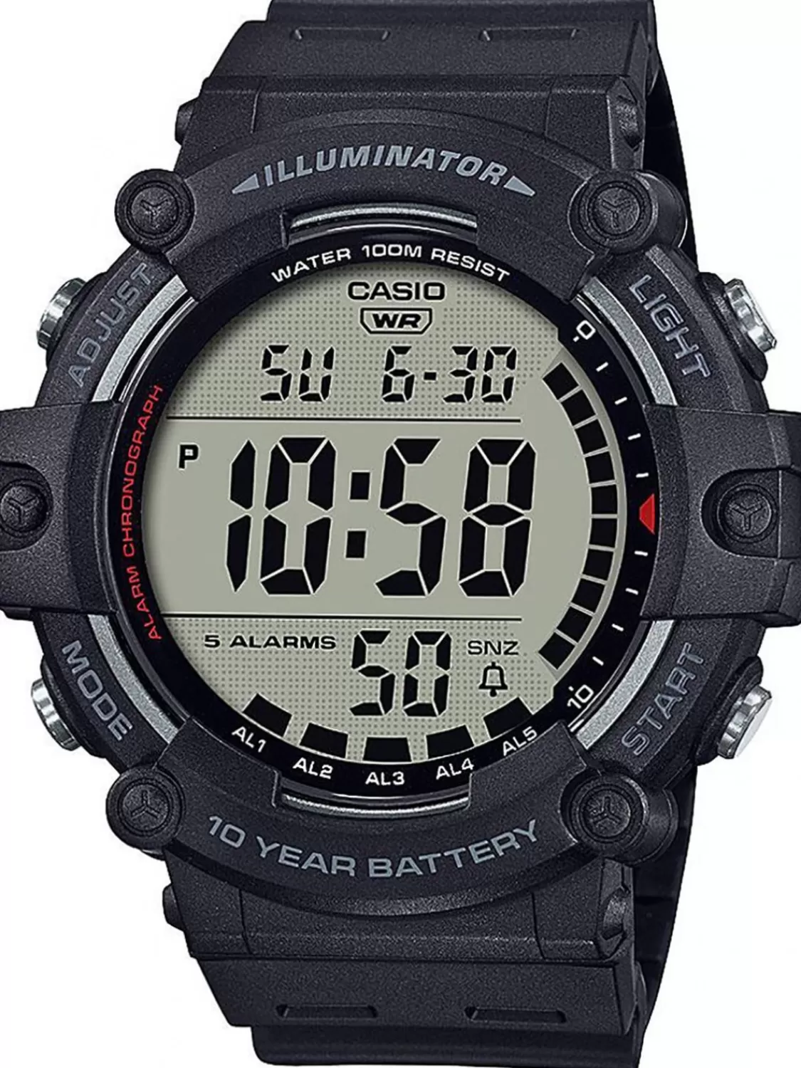 Casio Collection Herrenuhr Digital Schwarz | Herrenuhren