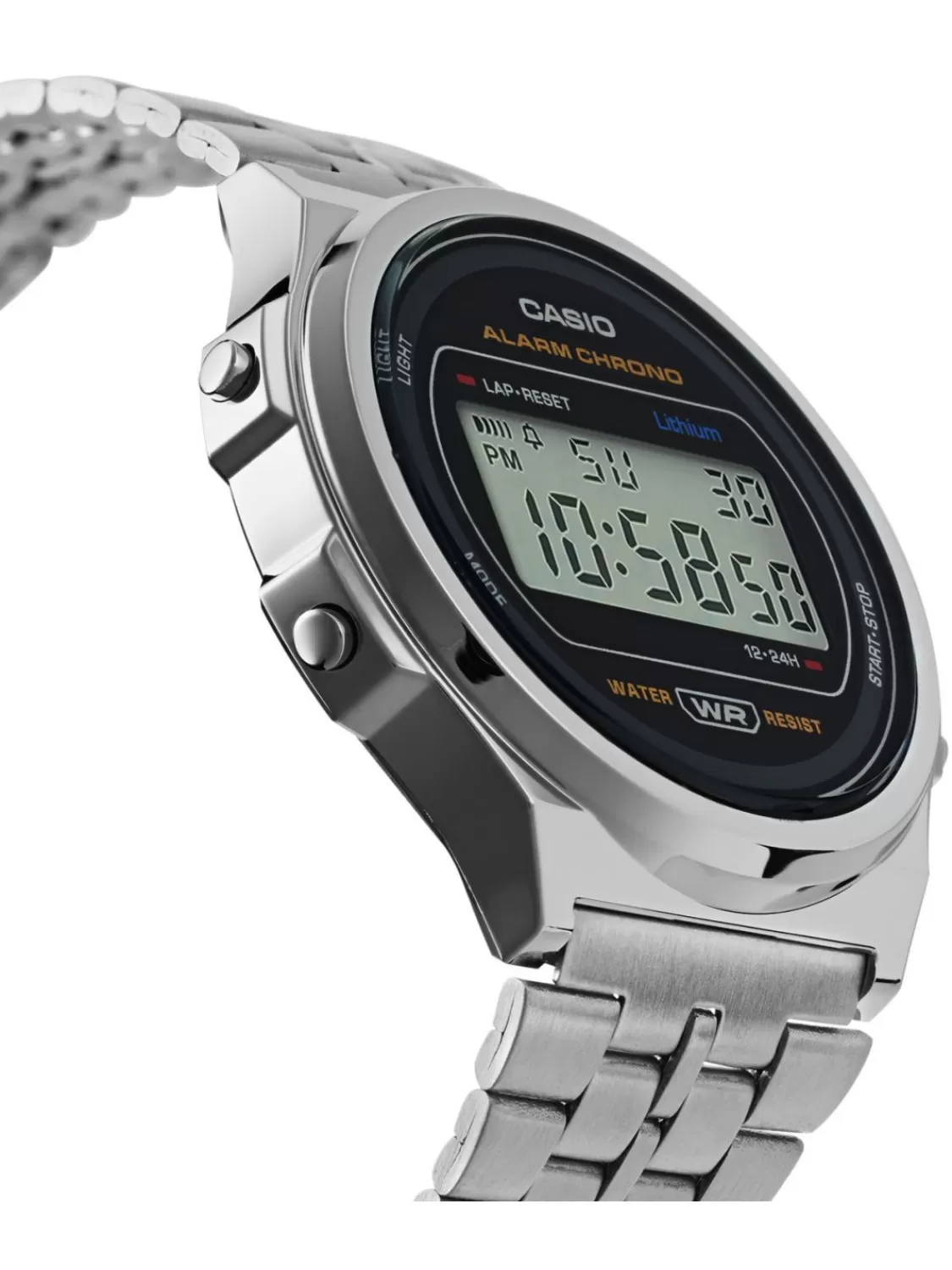 Casio Digitaluhr Vintage Silberfarben | Herrenuhren