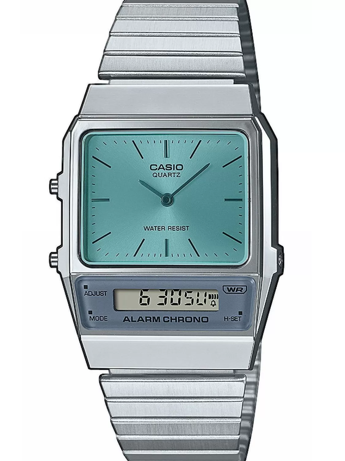 Casio Edgy Armbanduhr Anadigi Turkis | Damenuhren