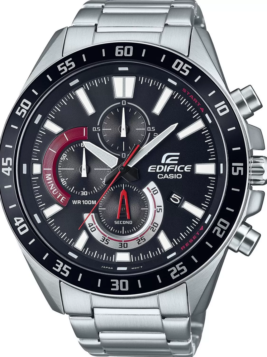 Casio Edifice Herrenarmbanduhr Chronograph Schwarz | Herrenuhren