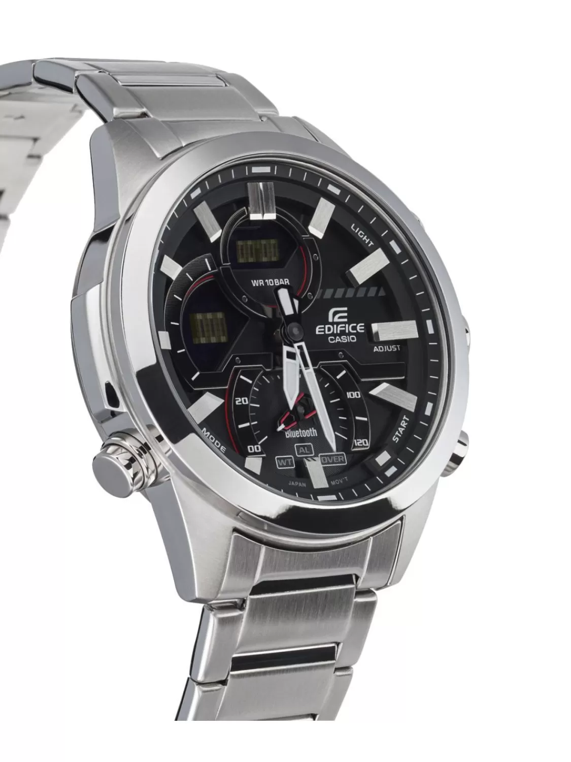 Casio Edifice Herrenuhr Bluetooth Stahl/Schwarz | Herrenuhren