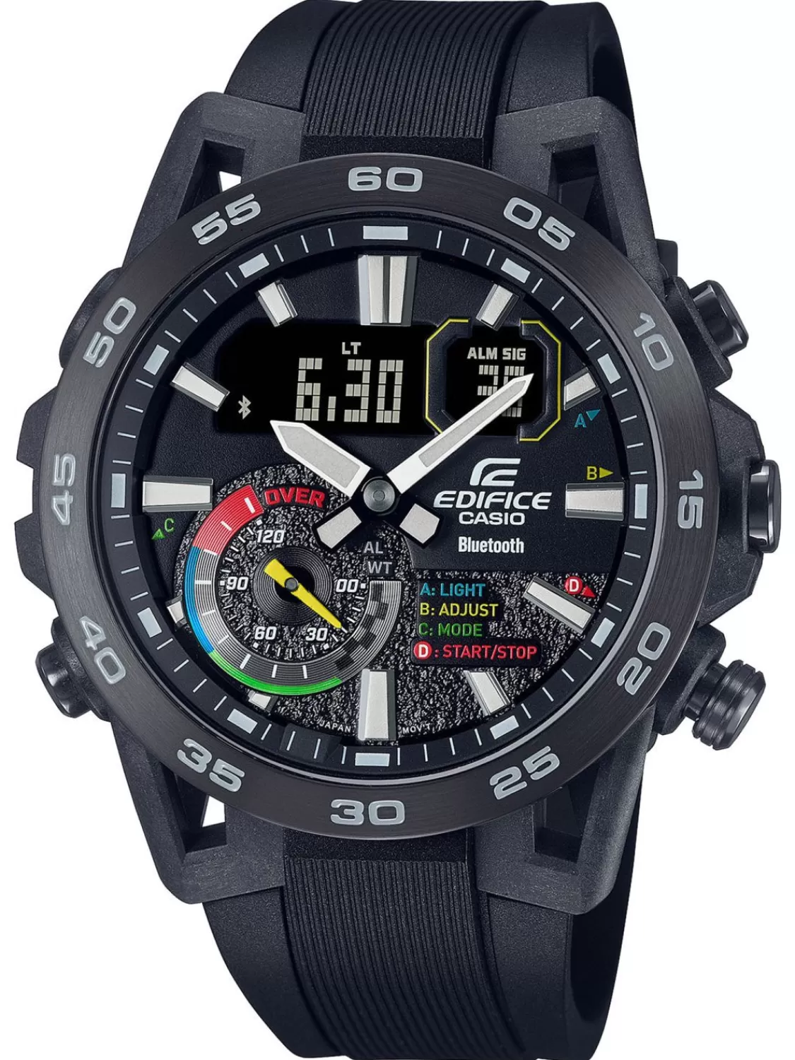 Casio Edifice Herrenuhr Schwarz/Bunt | Herrenuhren