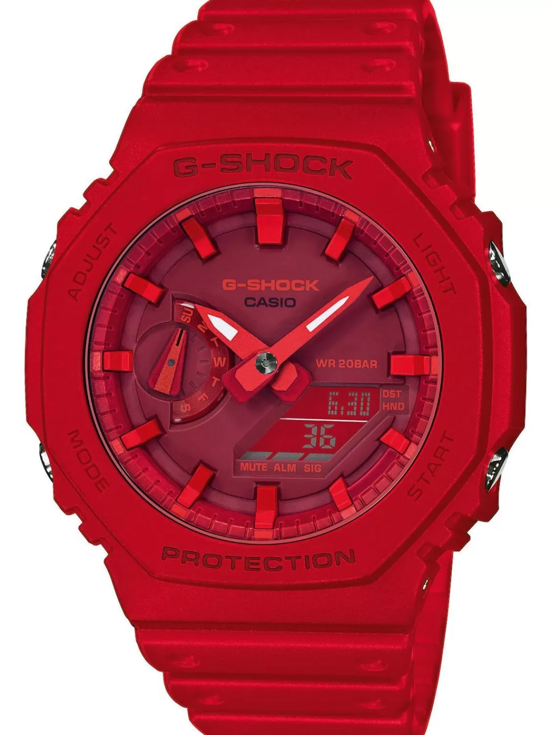 Casio G-Shock Ana-Digi Herrenuhr Rot | Herrenuhren