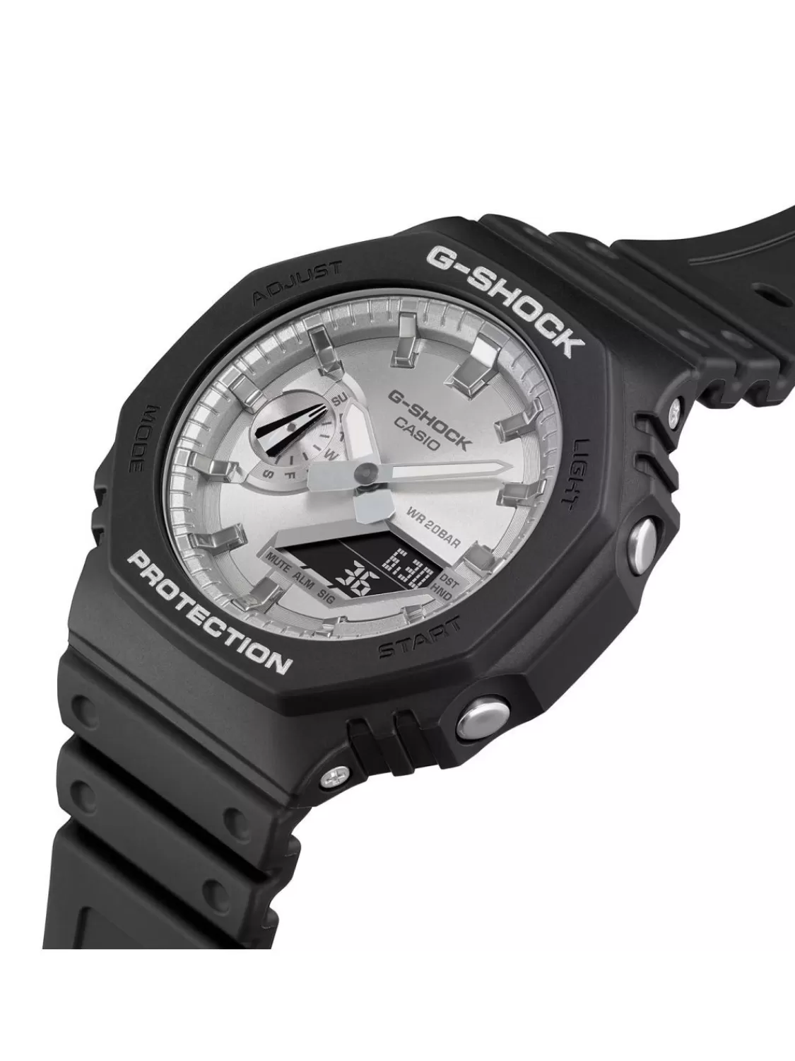 Casio G-Shock Classic Ana-Digi Armbanduhr Schwarz/Stahlfarben | Herrenuhren