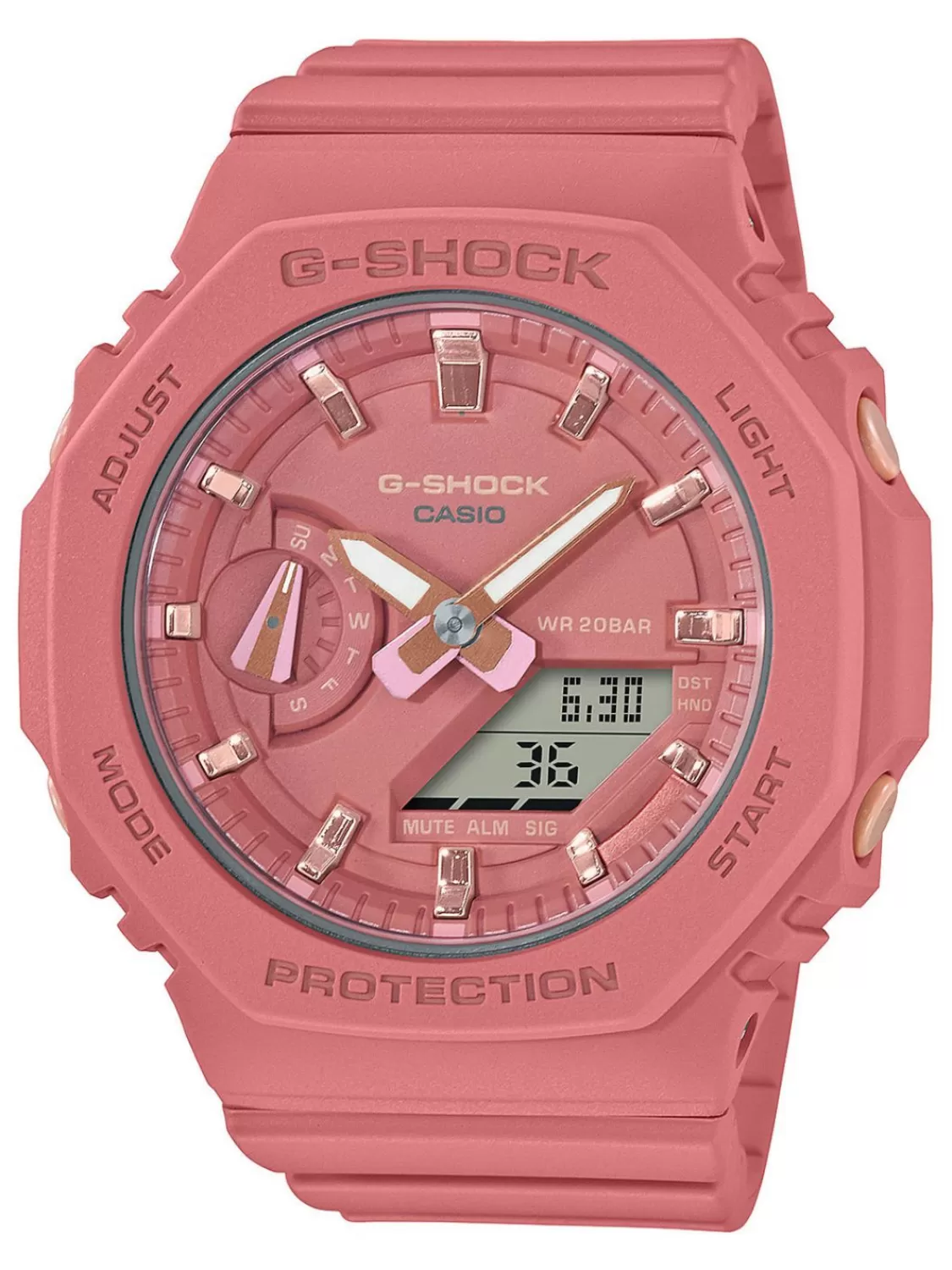 Casio G-Shock Classic Ana-Digi Damenuhr Altrosa | Damenuhren