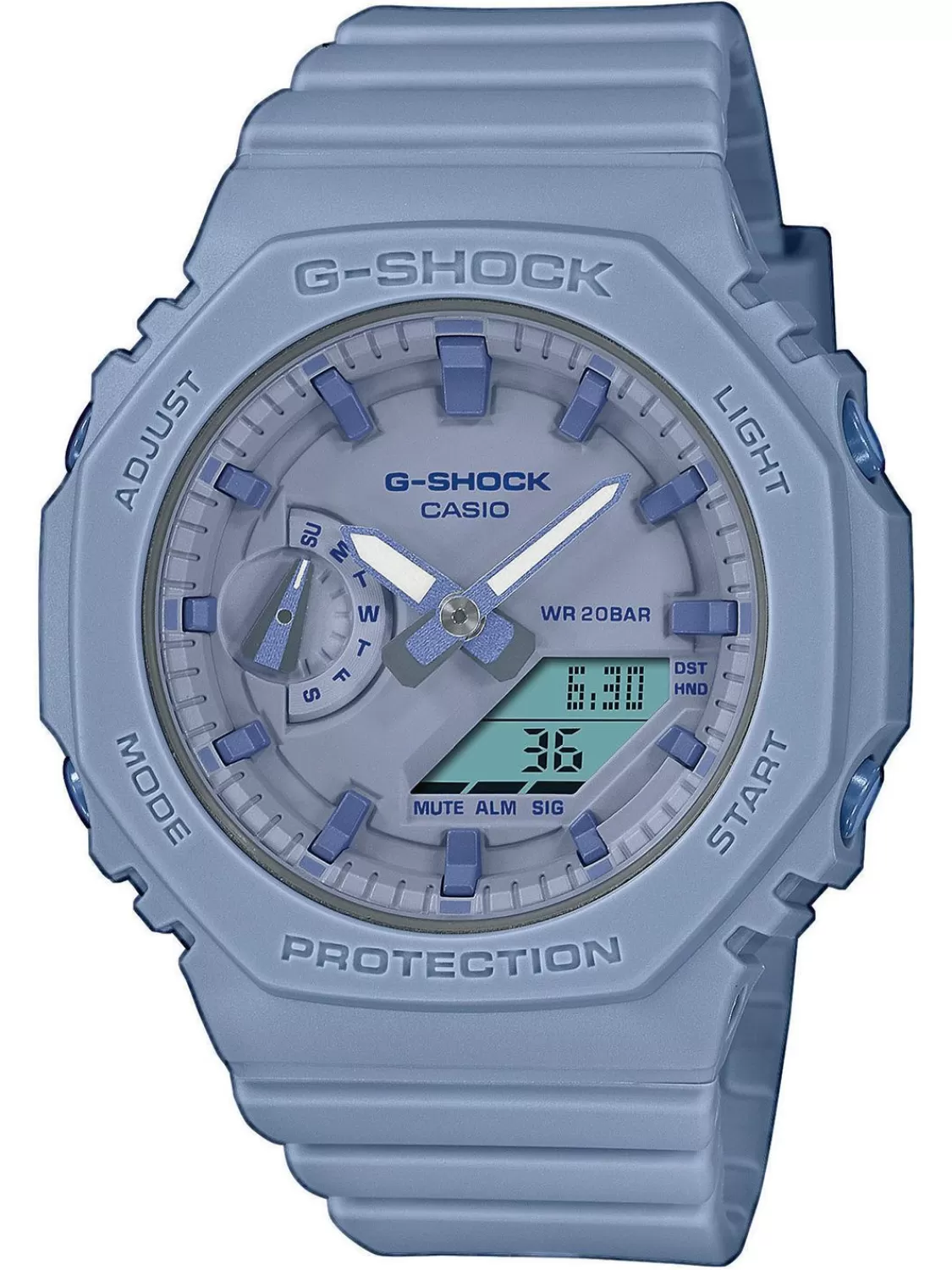 Casio G-Shock Classic Ana-Digi Damenuhr Hellblau | Damenuhren