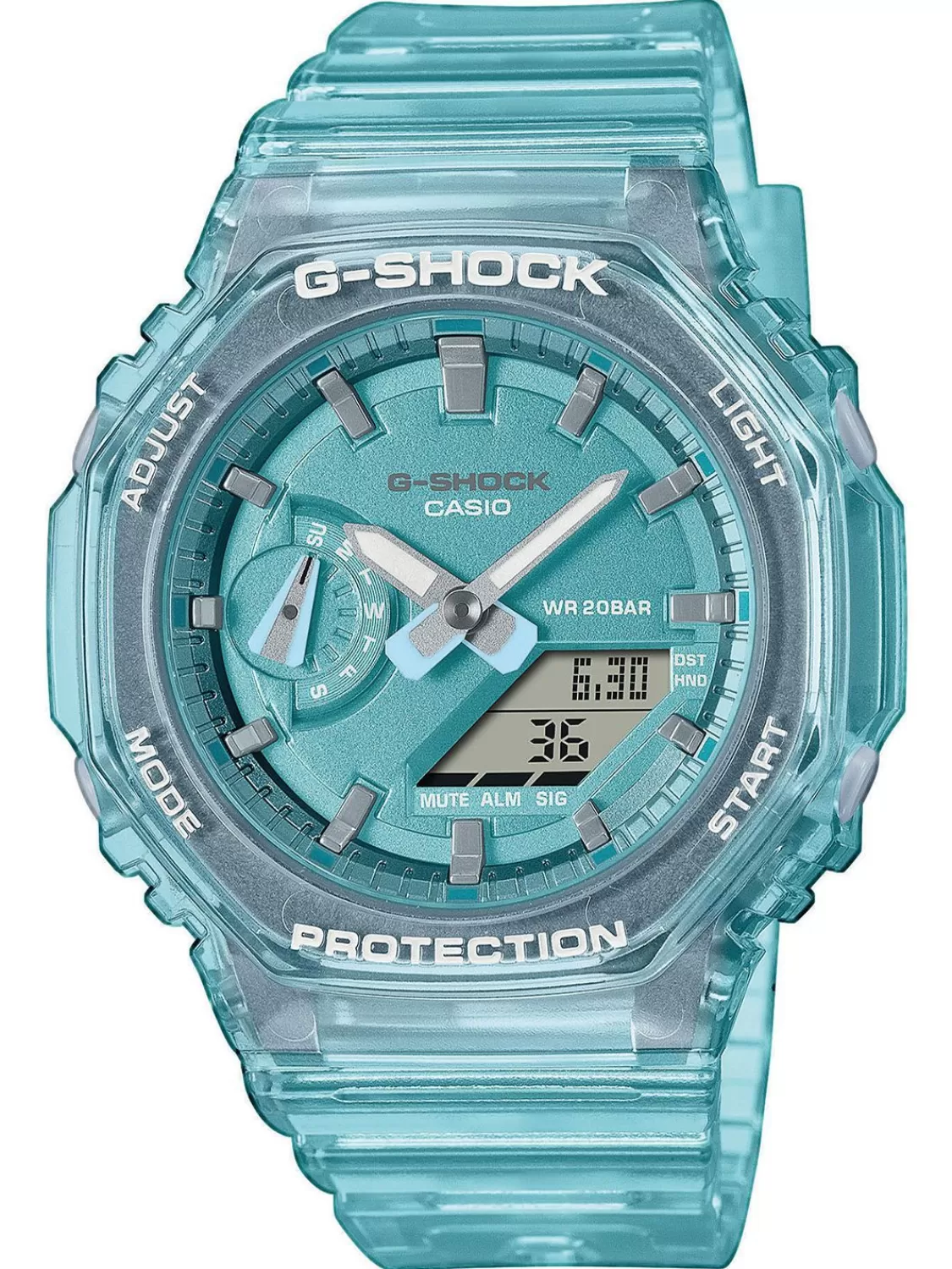 Casio G-Shock Classic Ana-Digi Damenuhr Turkis | Damenuhren