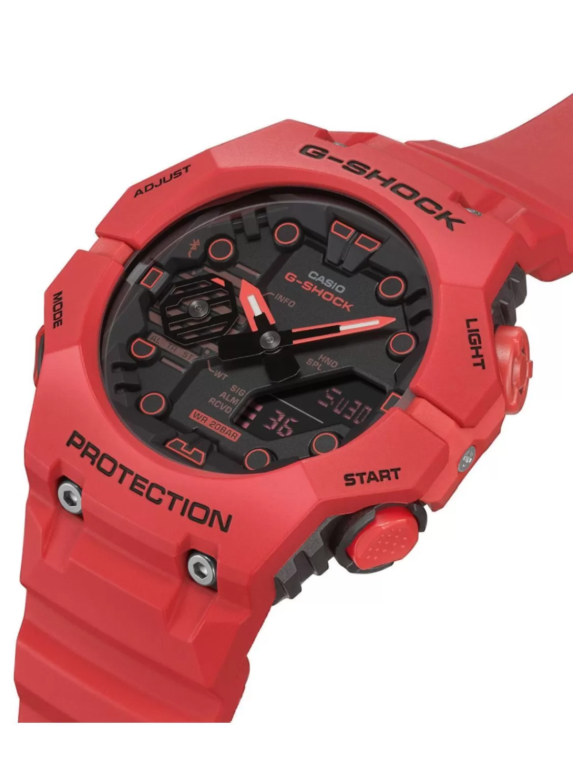 Casio G-Shock Classic Bluetooth Armbanduhr Rot | Herrenuhren