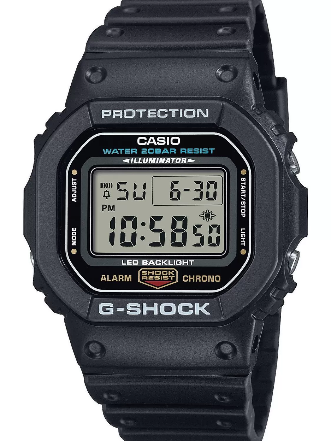 Casio G-Shock Digital Herrenuhr Schwarz | Herrenuhren