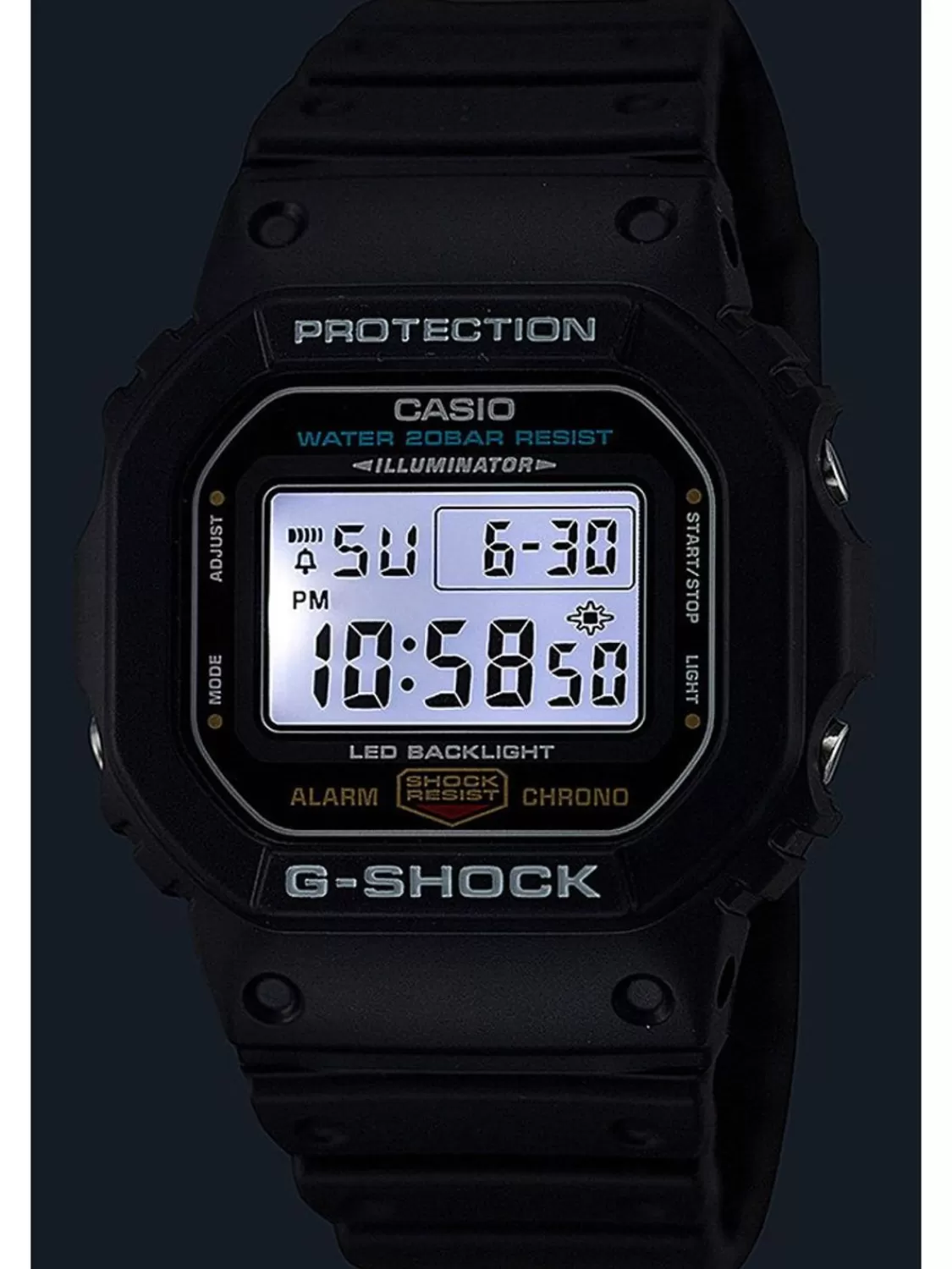 Casio G-Shock Digital Herrenuhr Schwarz | Herrenuhren