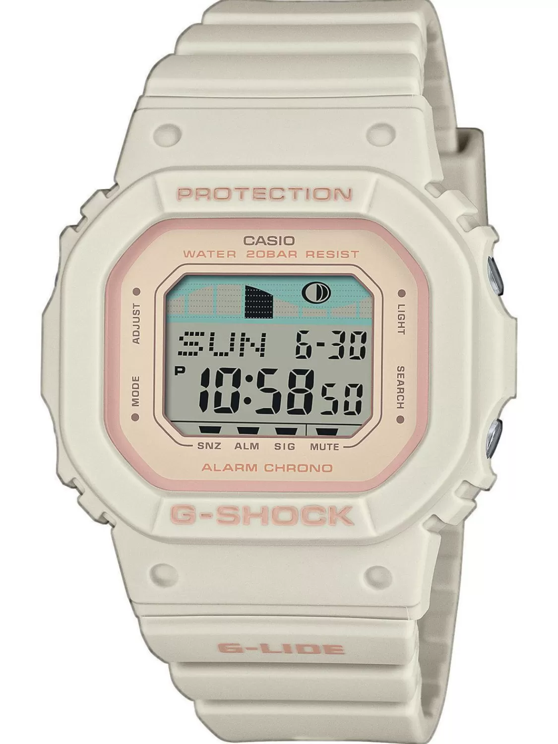 Casio G-Shock G-Lide Damen-Armbanduhr Beige | Damenuhren