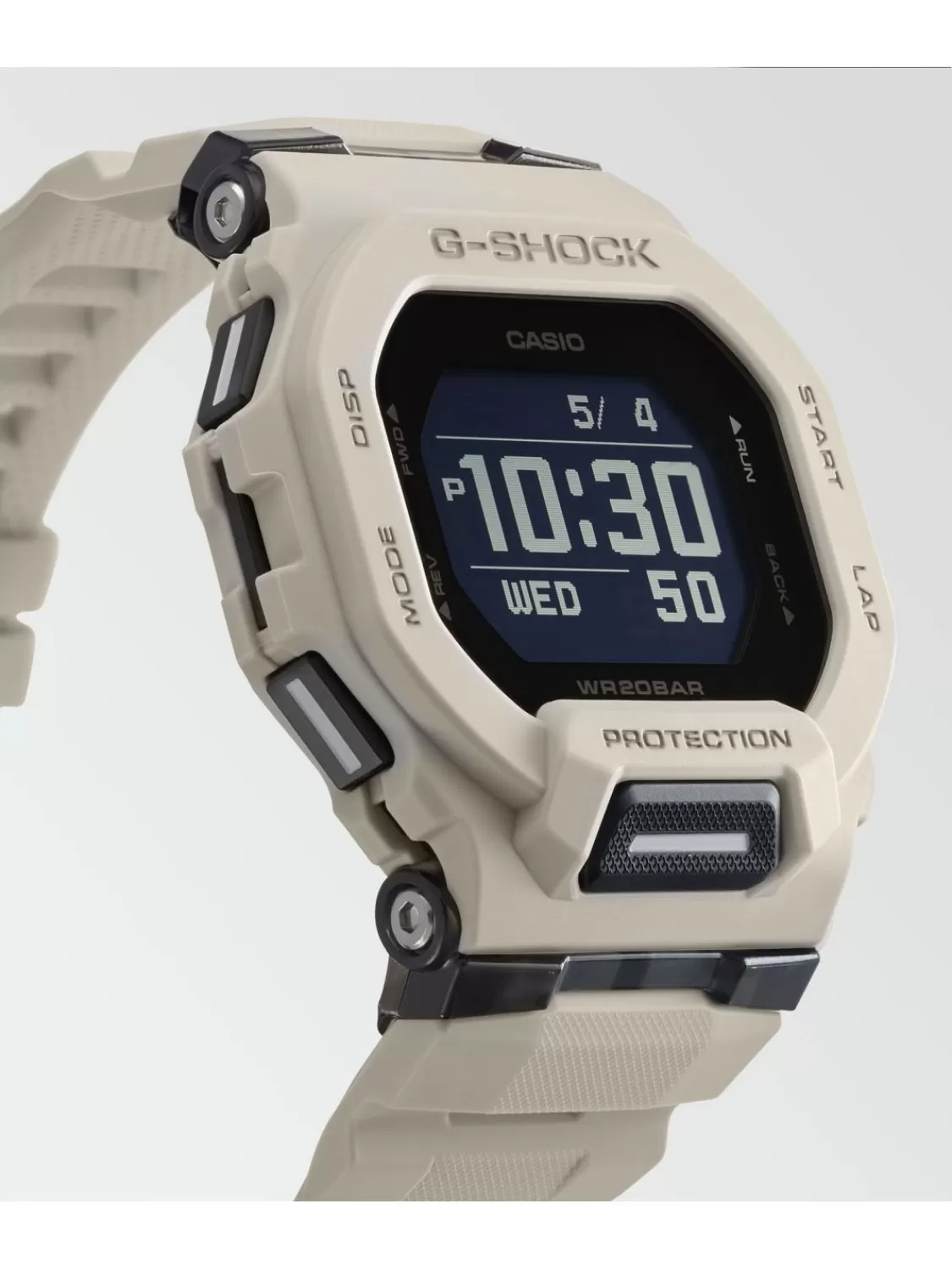 Casio G-Shock G-Squad Digitaluhr Bluetooth Hellbeige | Damenuhren