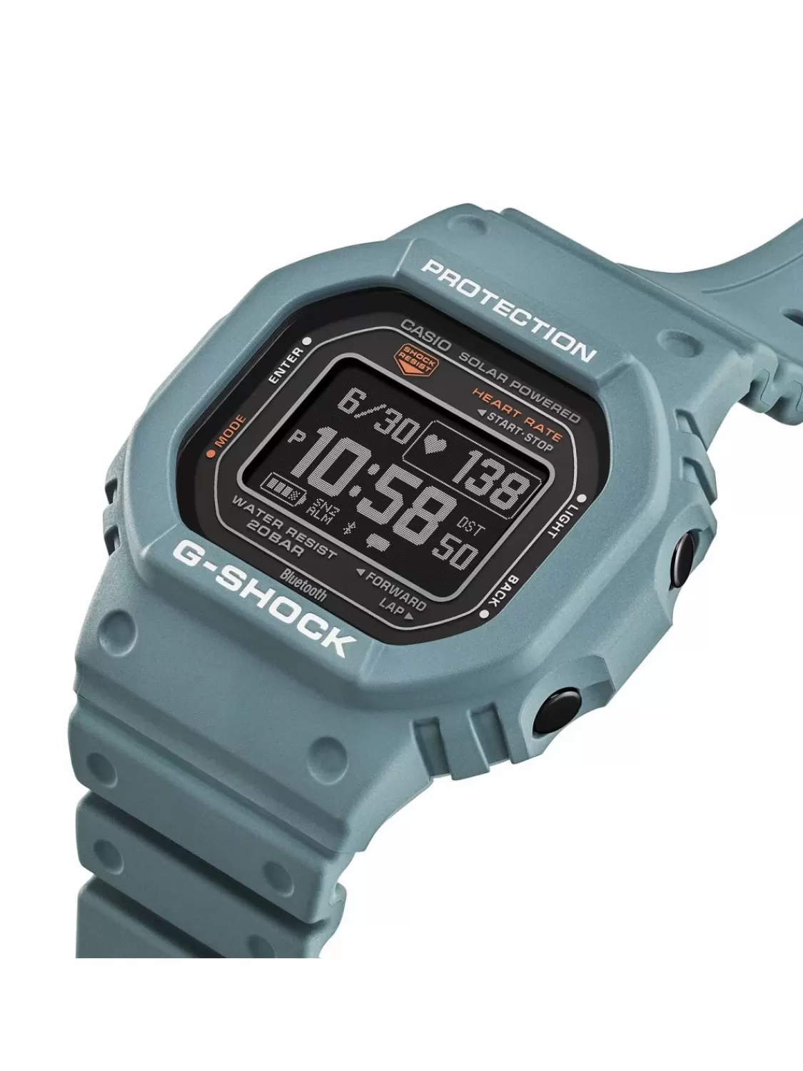 Casio G-Shock G-Squad Solar-Digitaluhr Blaugrau | Herrenuhren