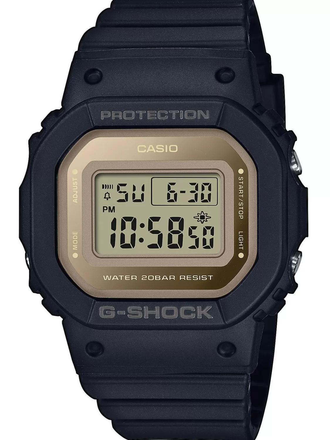 Casio G-Shock Origin Digitaluhr Schwarz/Goldfarben | Herrenuhren