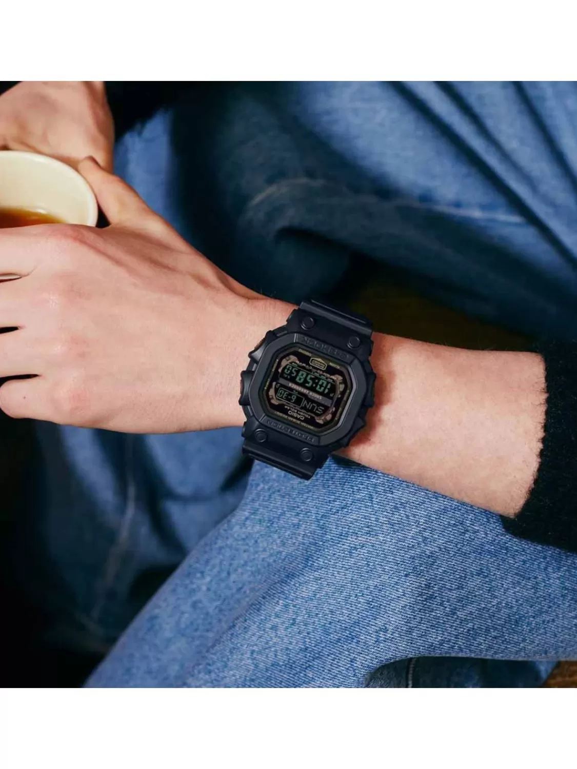 Casio G-Shock Origin Digitaluhr Solar Schwarz/Rostfarben | Herrenuhren