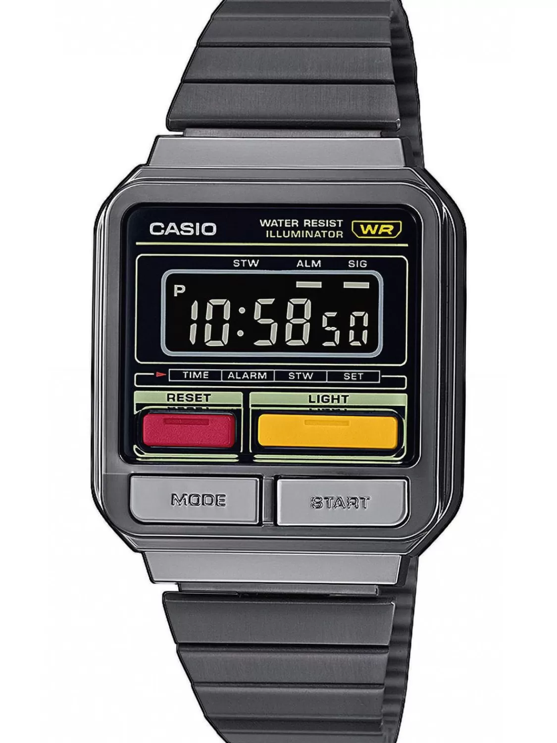Casio Vintage Digital-Armbanduhr In Unisexgrose Grau | Herrenuhren