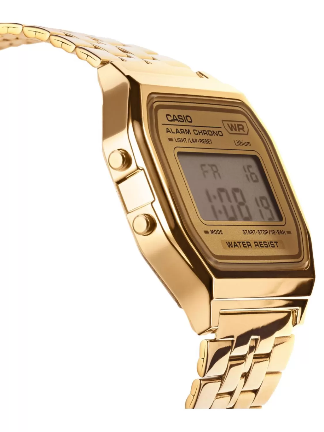 Casio Vintage Digitaluhr Goldfarben | Herrenuhren