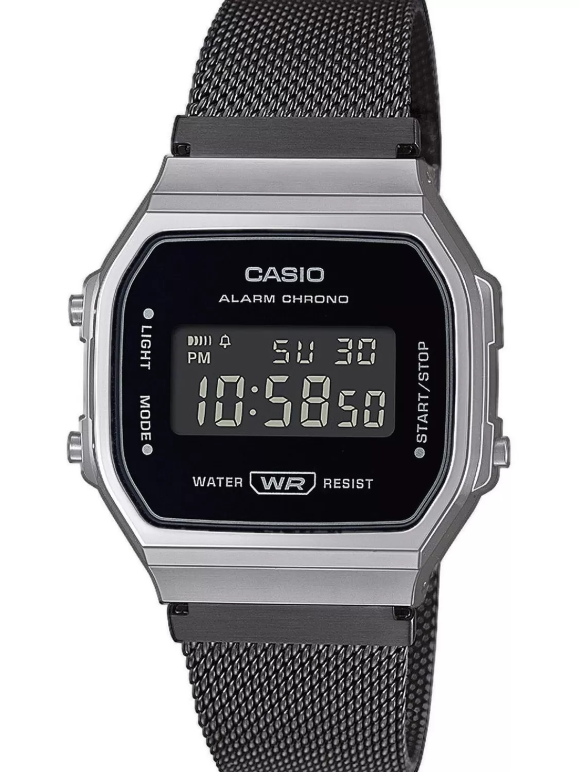 Casio Vintage Digitaluhr Schwarz | Damenuhren
