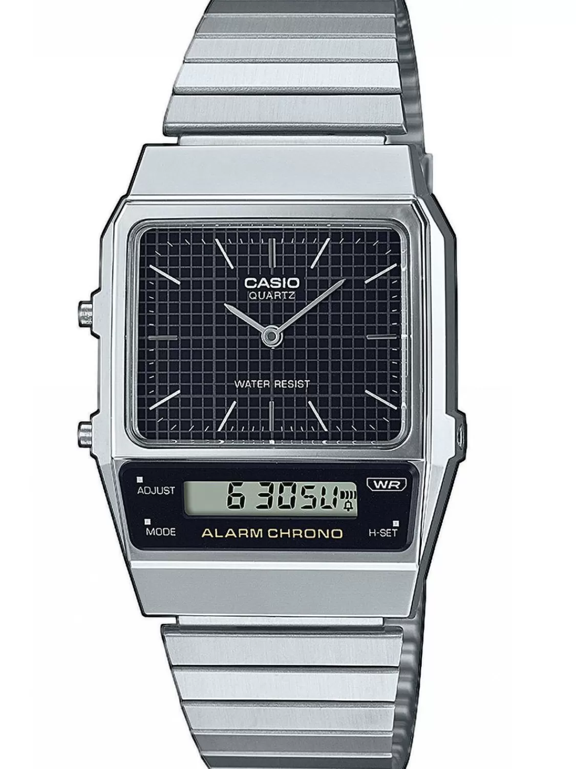 Casio Vintage Edgy Armbanduhr Schwarz | Herrenuhren