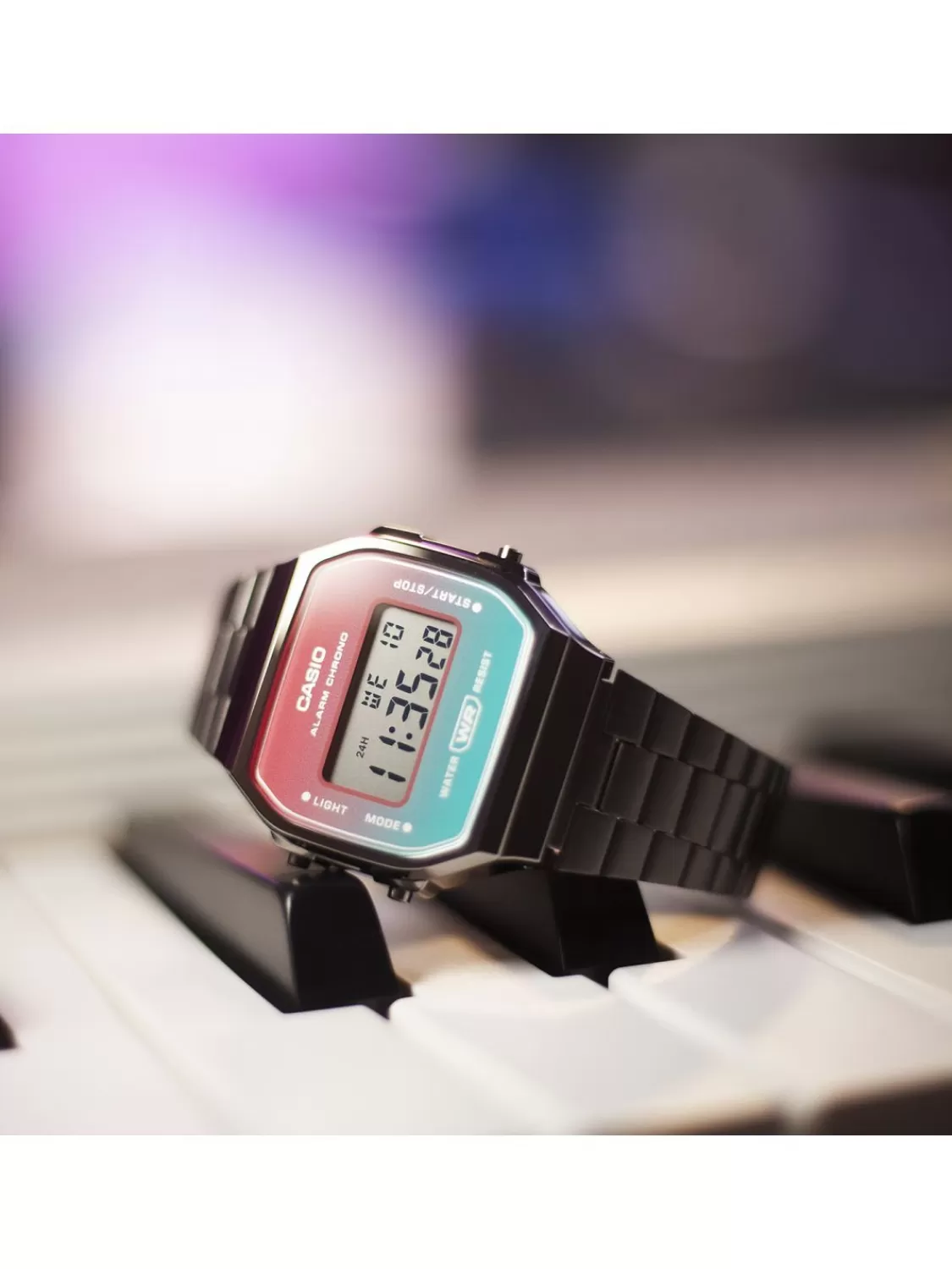 Casio Vintage Iconic Damenuhr Pink/Turkis | Damenuhren