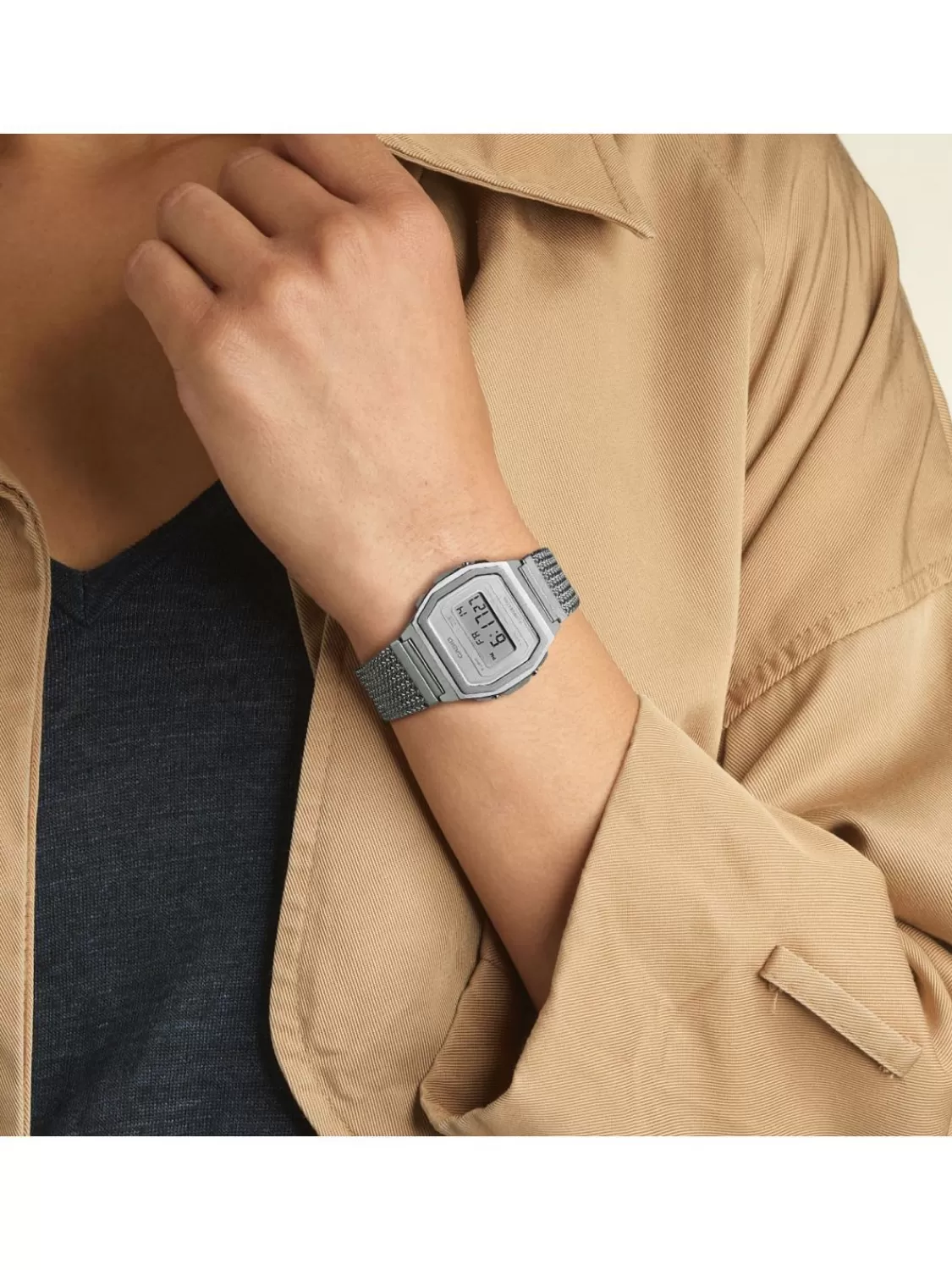 Casio Vintage Iconic Damenuhr Silberfarben | Damenuhren
