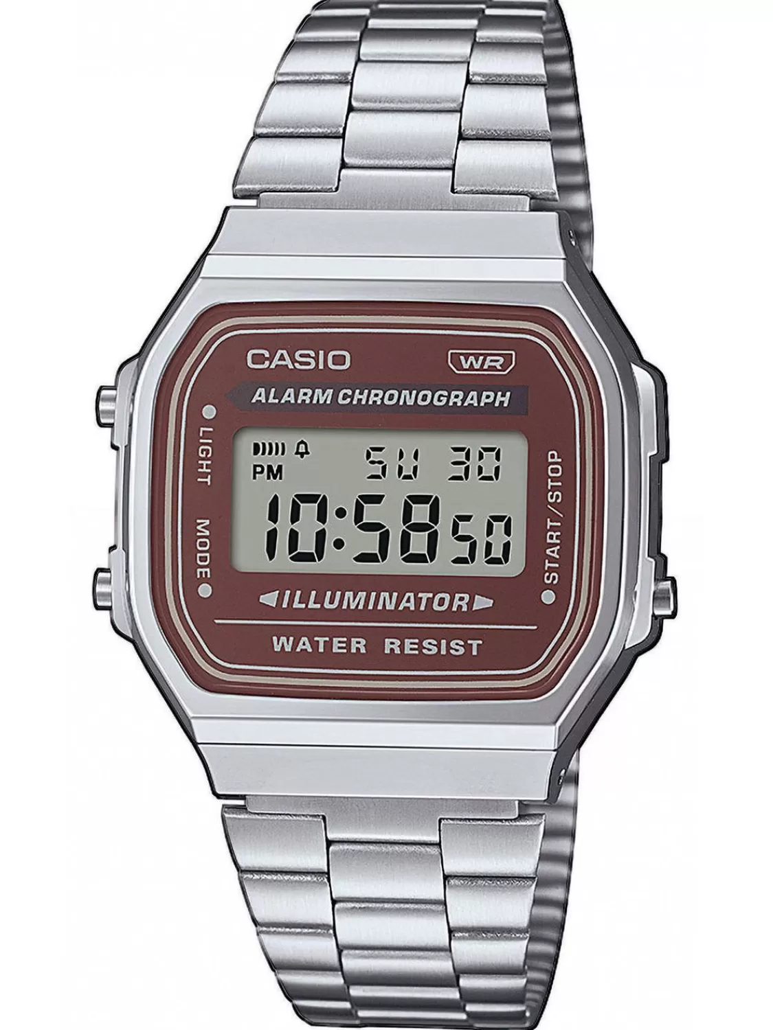 Casio Vintage Iconic Digitaluhr Dunkelbraun | Herrenuhren