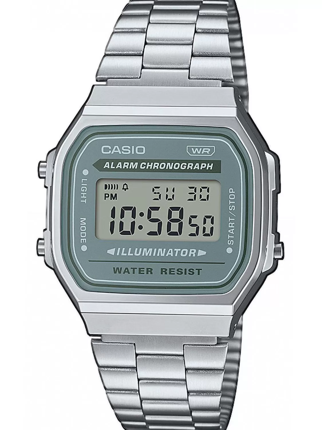 Casio Vintage Iconic Digitaluhr Hellgrau | Herrenuhren