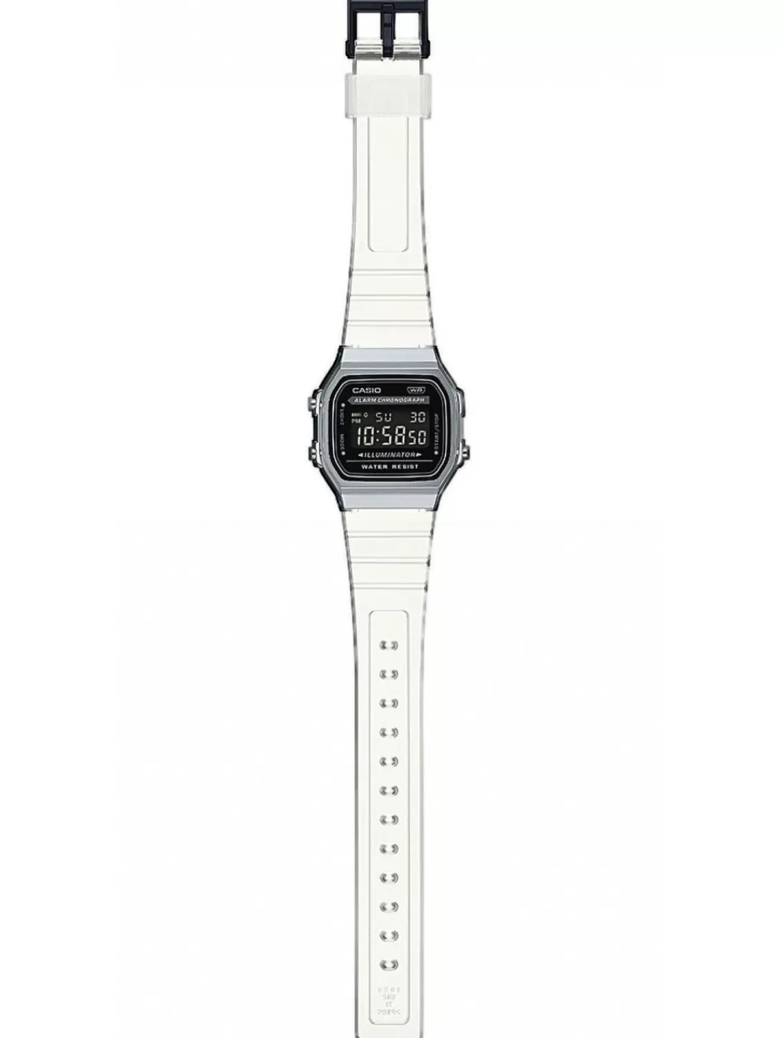 Casio Vintage Iconic Digitaluhr Transparent | Damenuhren