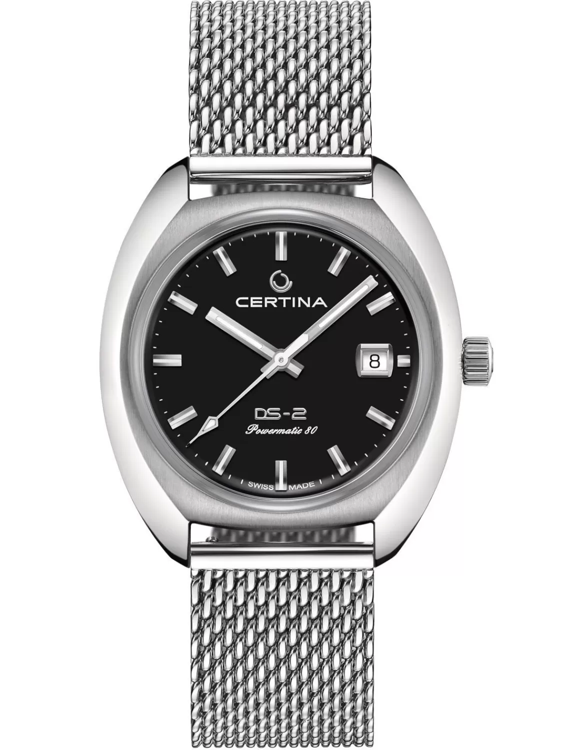 Certina Herren-Armbanduhr Automatik Ds-2 Stahlfarben | Herrenuhren