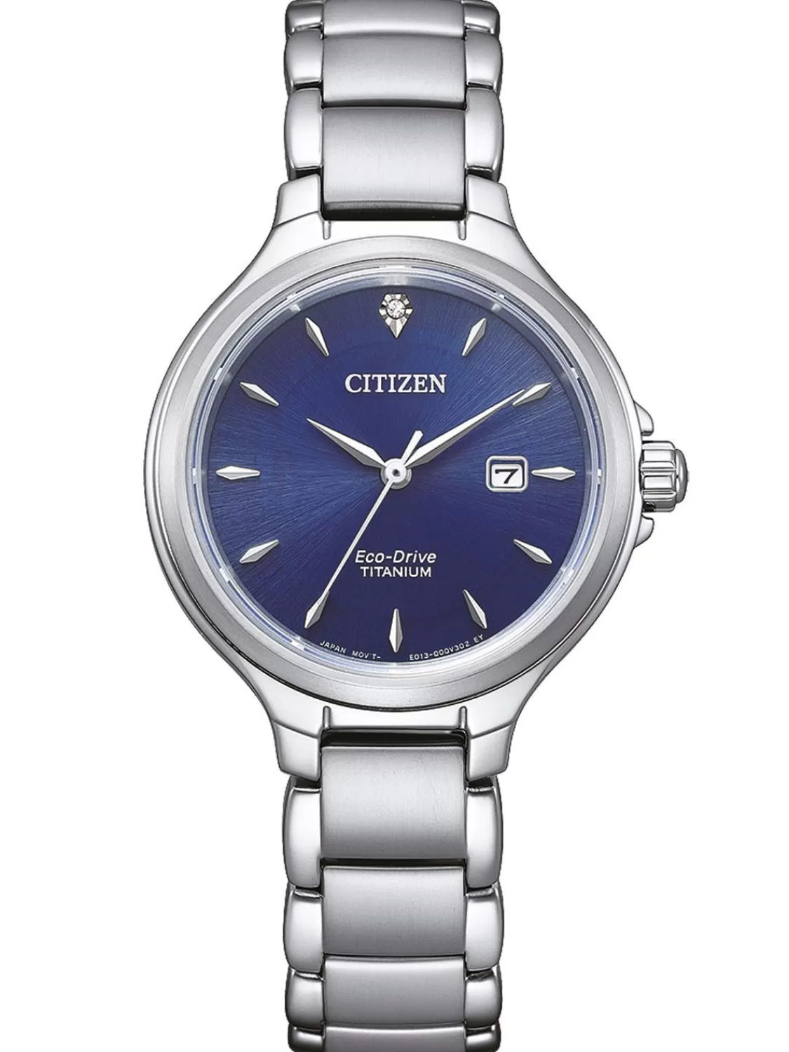 Citizen Eco-Drive Damenuhr Titan/Blau | Damenuhren