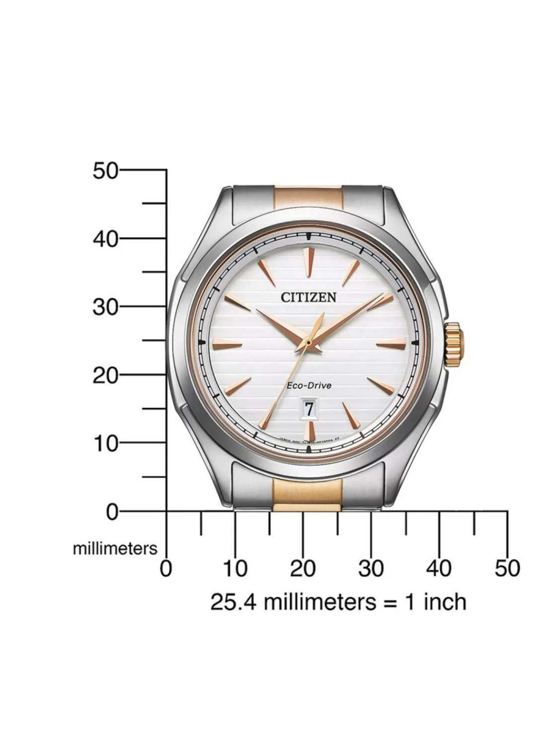 Citizen Eco-Drive Herren-Armbanduhr Solar Bicolor | Herrenuhren