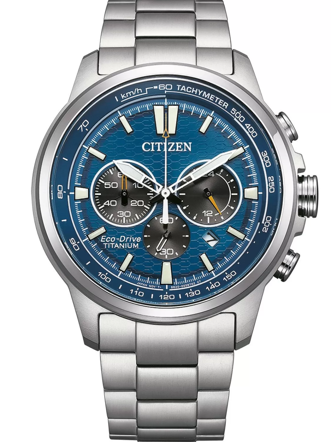 Citizen Eco-Drive Herren-Chronograph Titan Blau | Herrenuhren