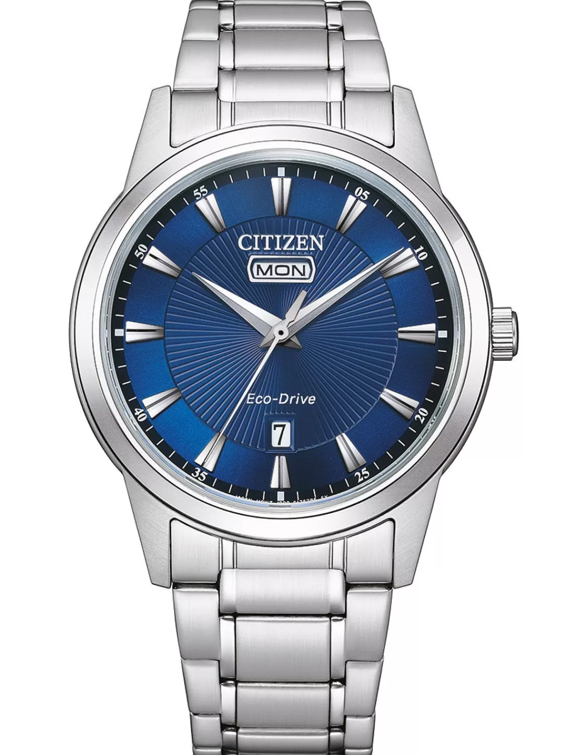 Citizen Eco-Drive Herren-Solaruhr Stahl/Blau | Herrenuhren