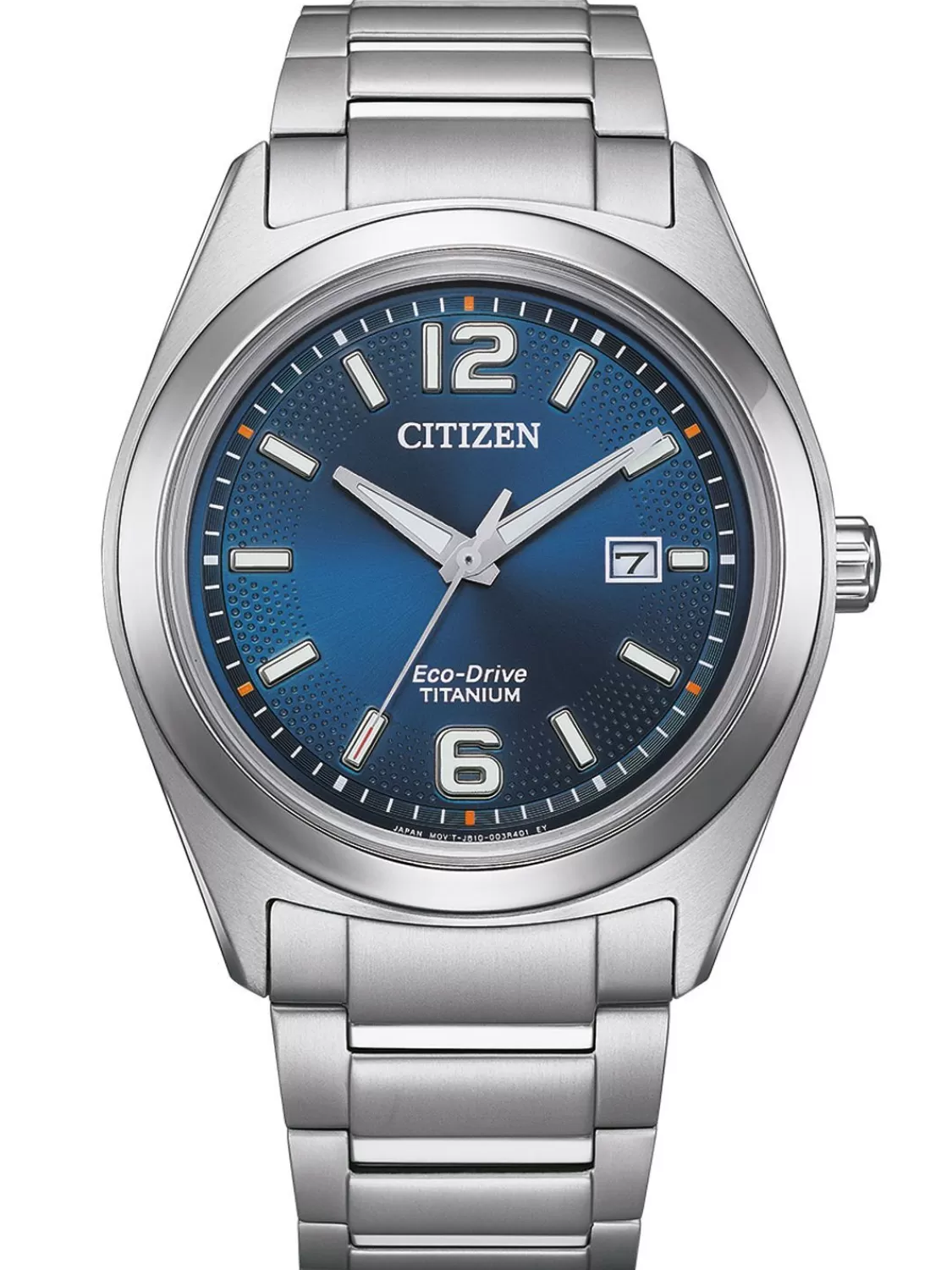 Citizen Eco-Drive Herren-Uhr Titan Blau | Herrenuhren